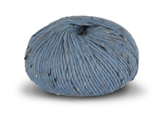 Alpakka Tweed 125 - Lys denim UDGÅR